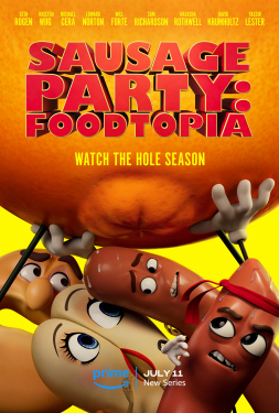 ดูหนัง Sausage Party : Foodtopia (2024) ปาร์ตี้ไส้กรอก ฟู้ดโทเปีย